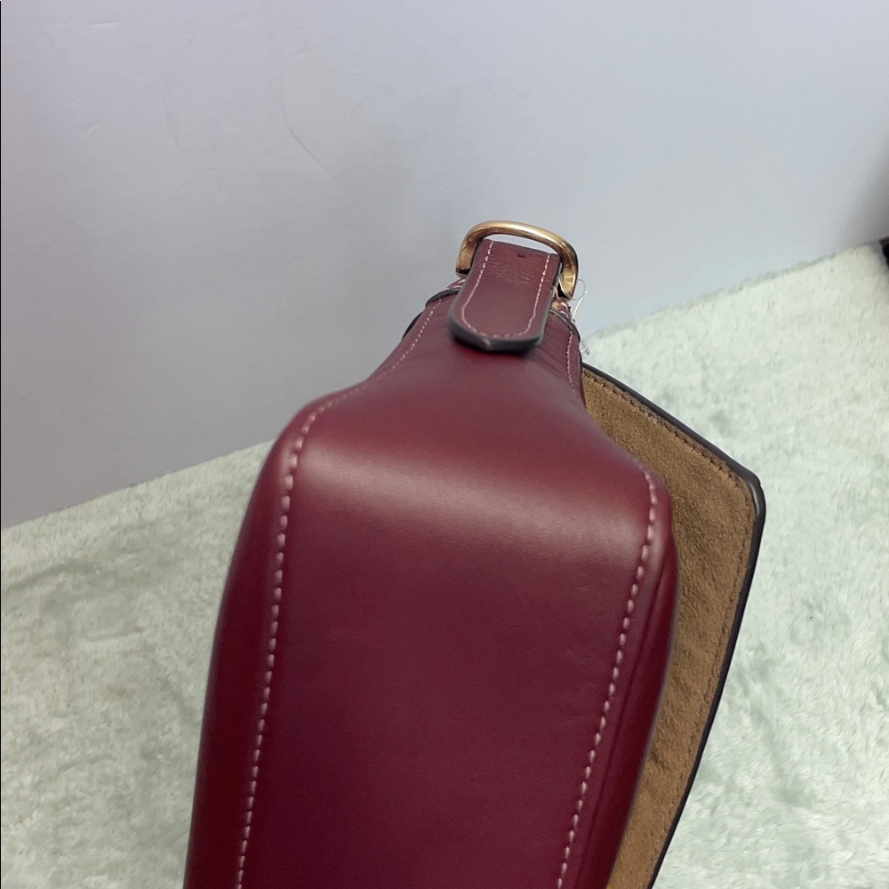 NWT Coach ‘Etta’ Small Leather Shoulder Bag - Picture 8 of 17